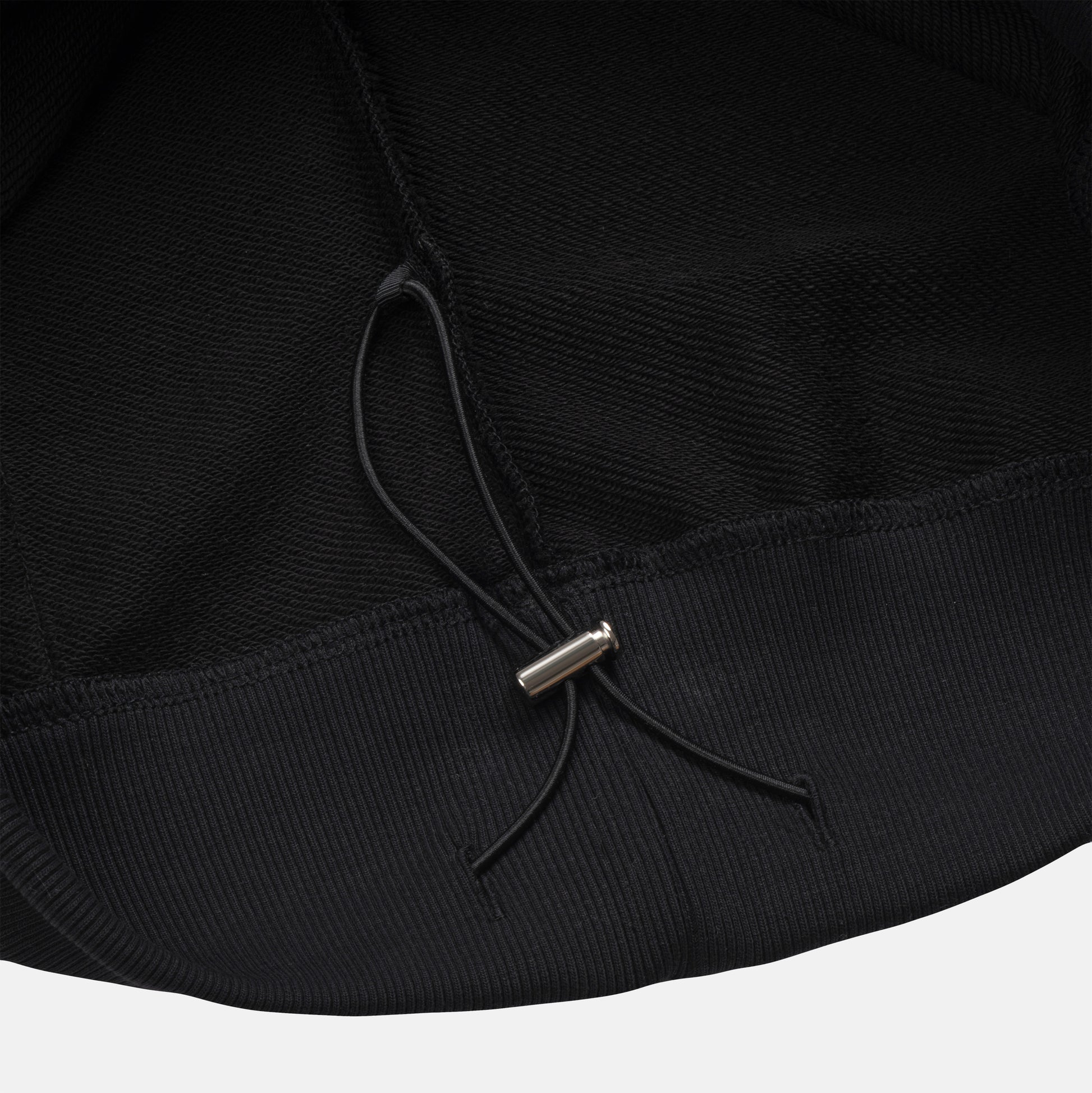 Black RAW Baggy Hoodie