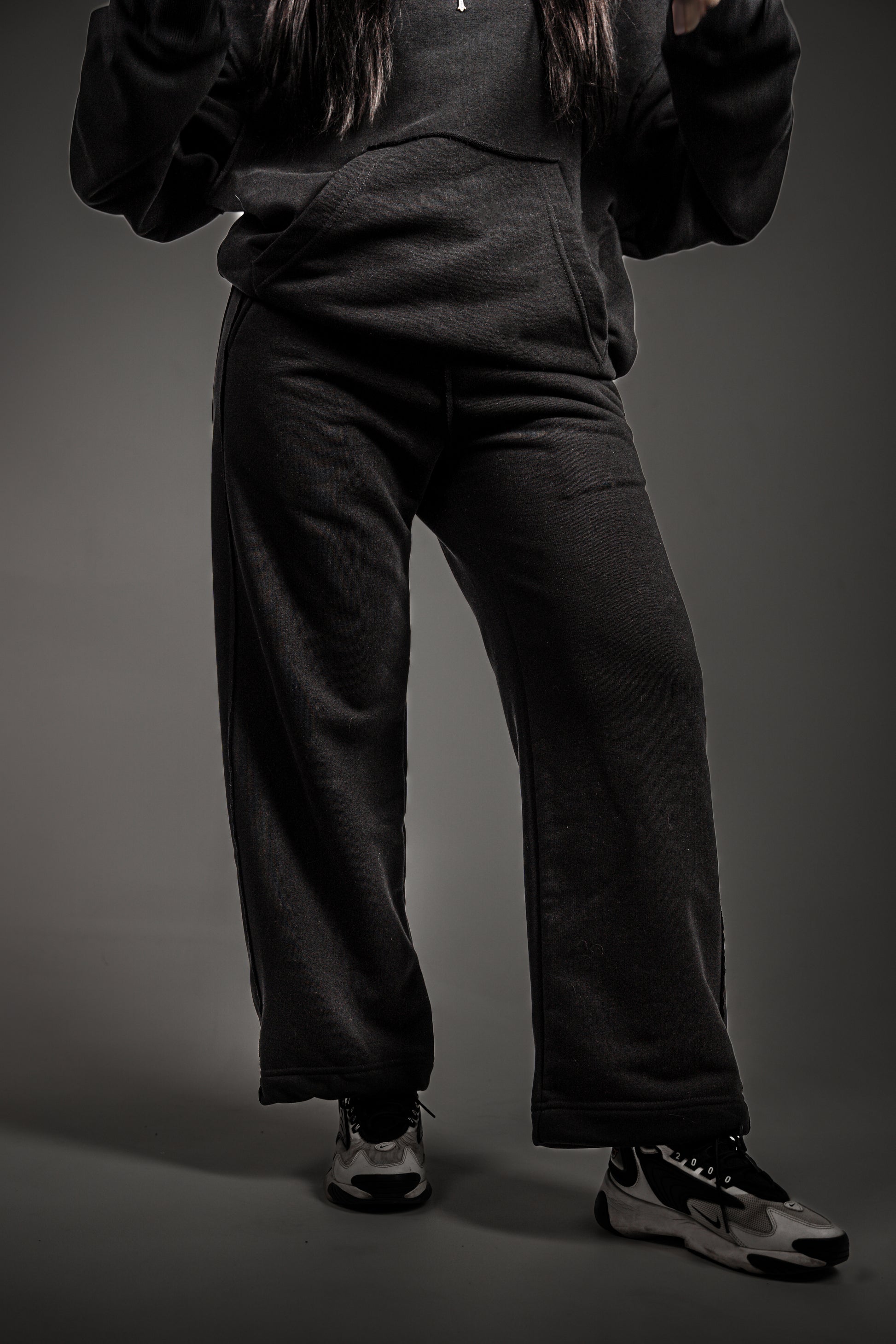 Black Basic Sweatpants
