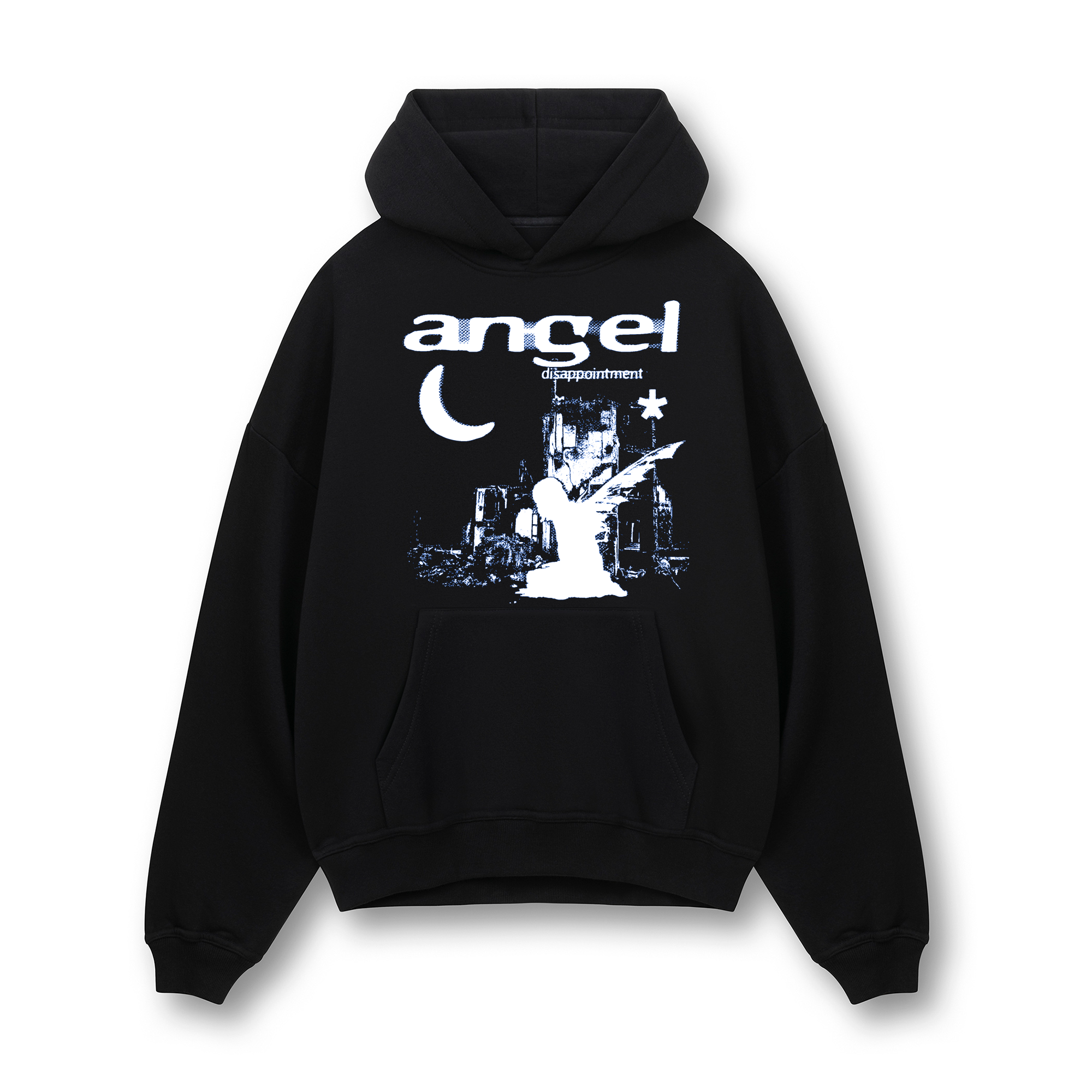 OPENSHUT / MAGIC hoodie BLUE（black） IN STOCK] Black Angel Disappointment Hoodie – Mind Arcade