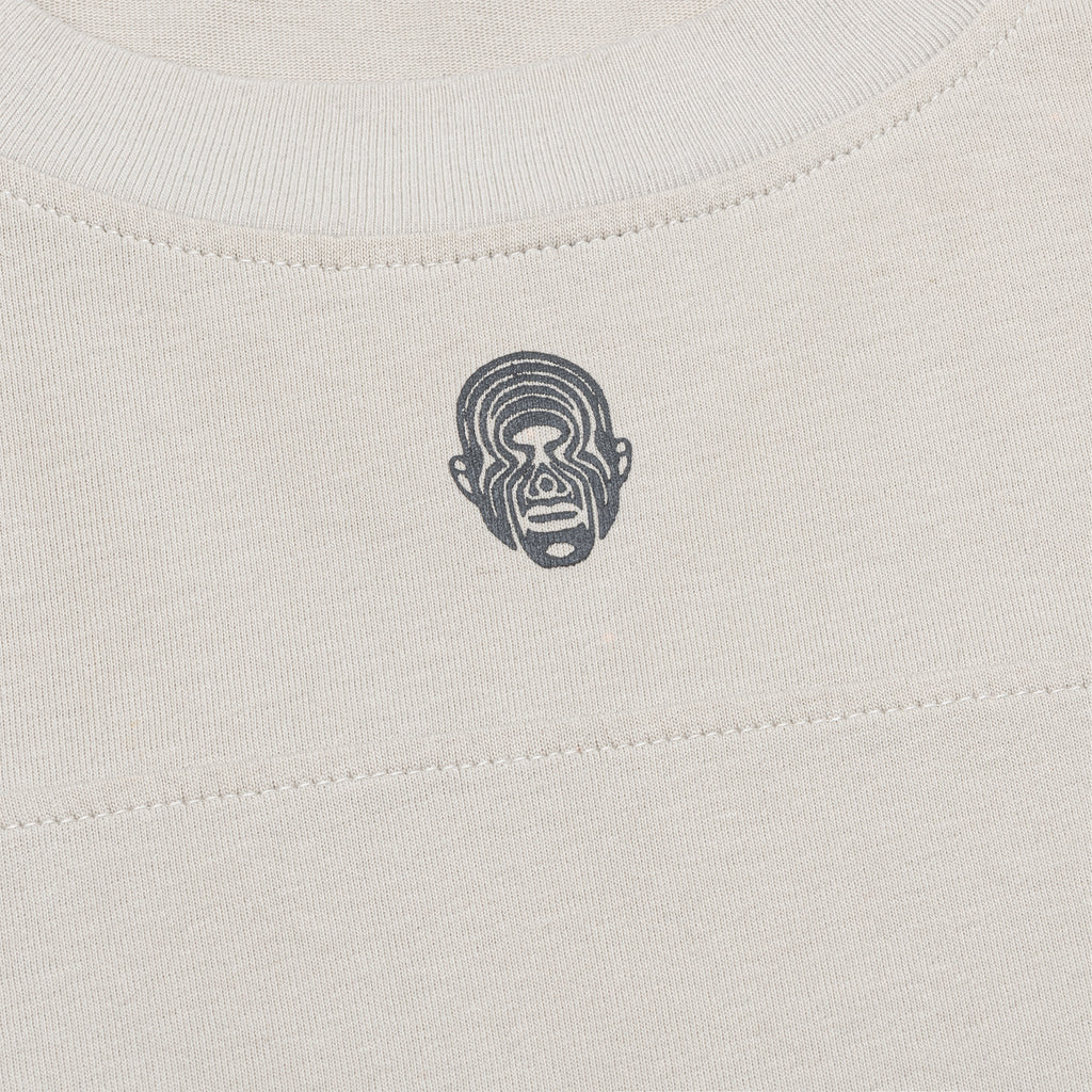 Bone Washed Boxy Reglan Mark T-shirt