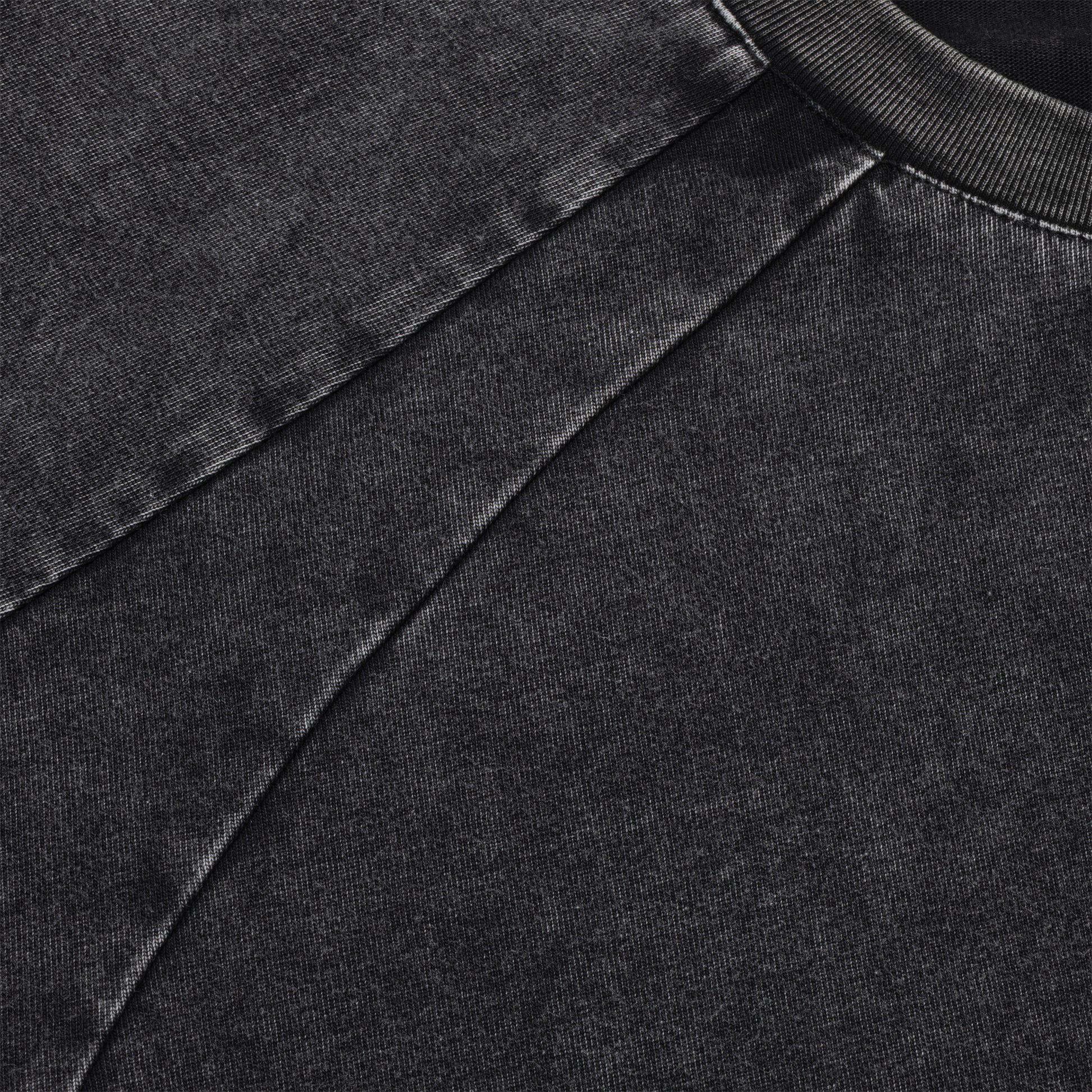 Graphite Washed Boxy Reglan Basic T-shirt