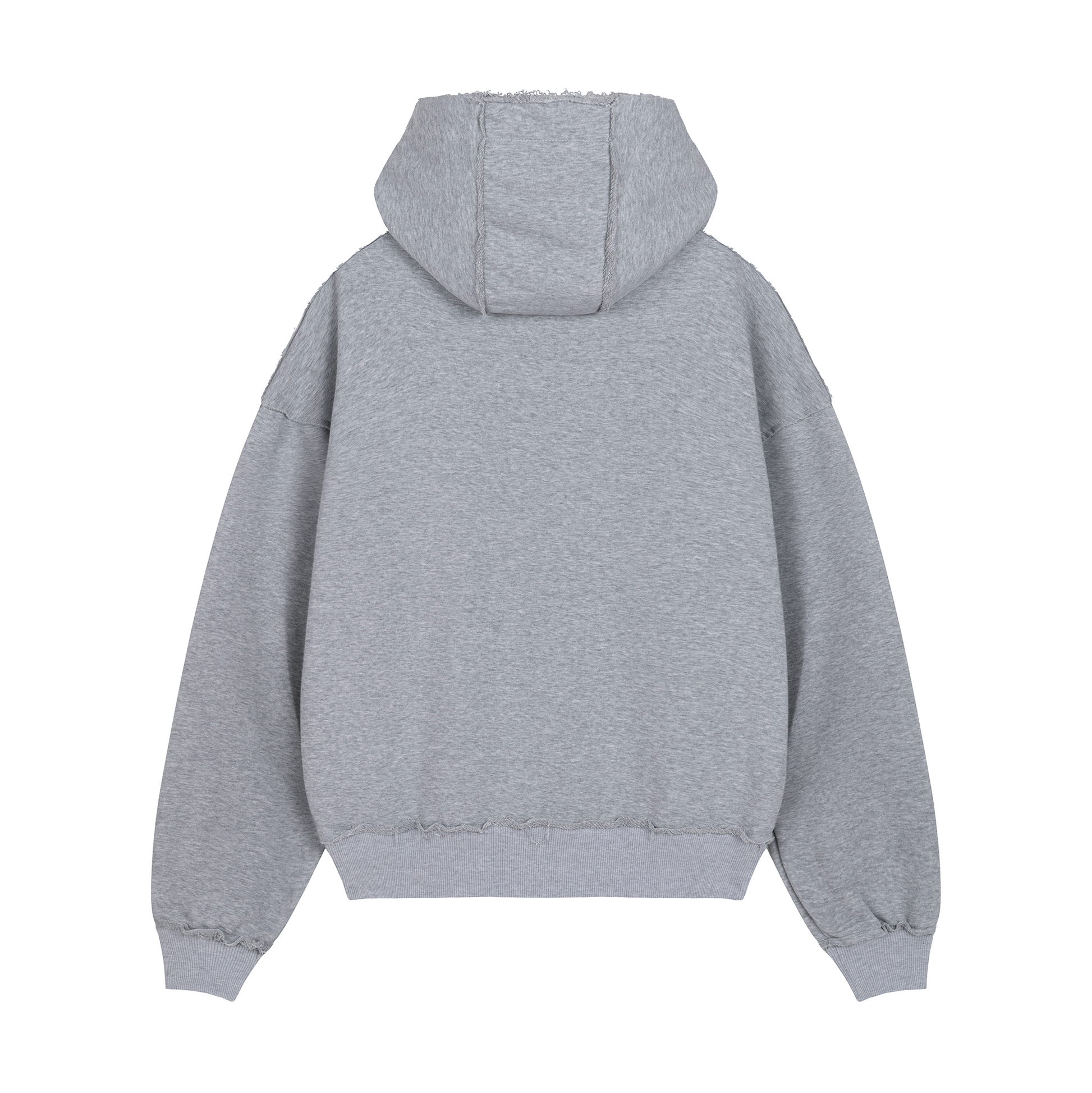 Grey RAW Baggy Hoodie