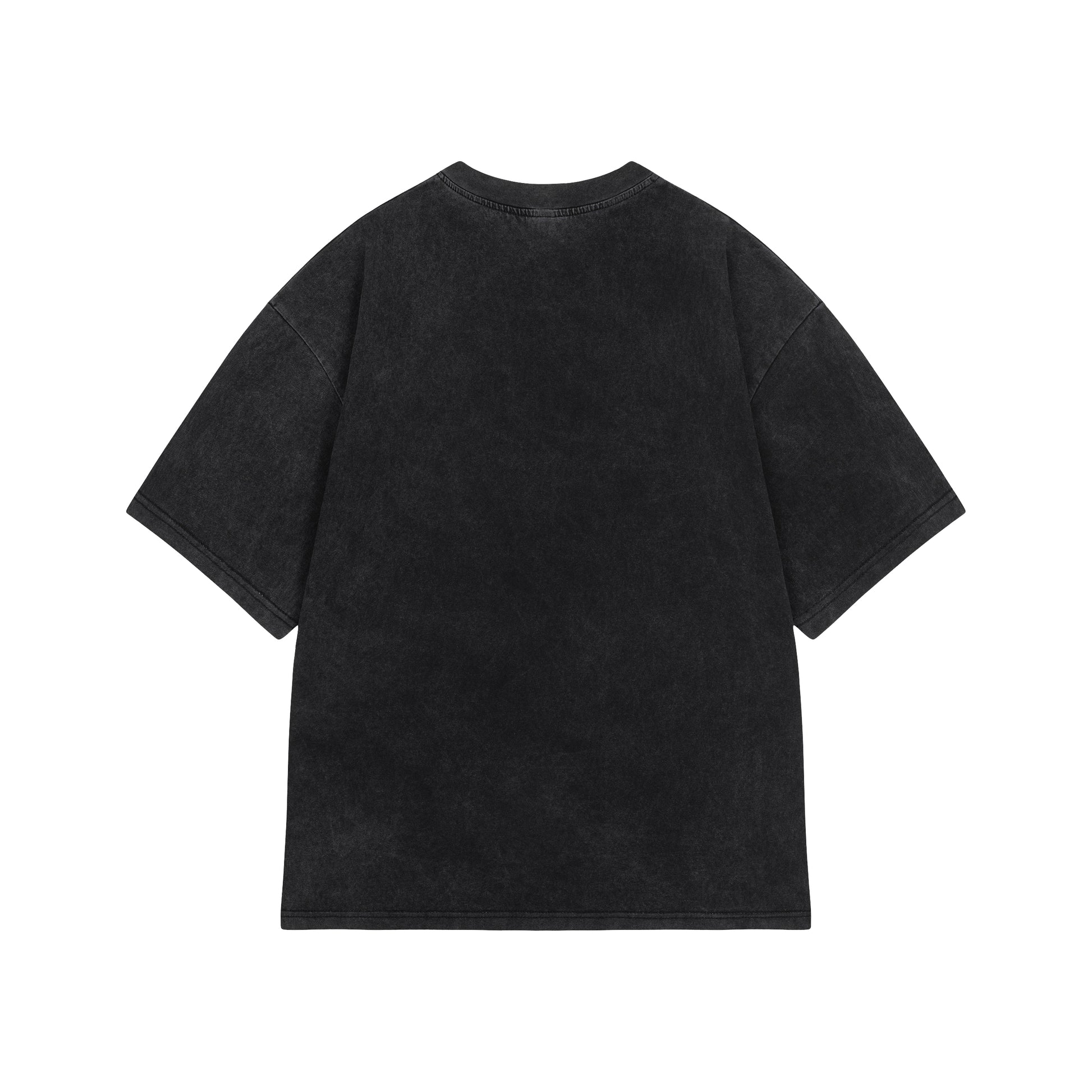 Graphite Washed Boxy Tribal T-shirt
