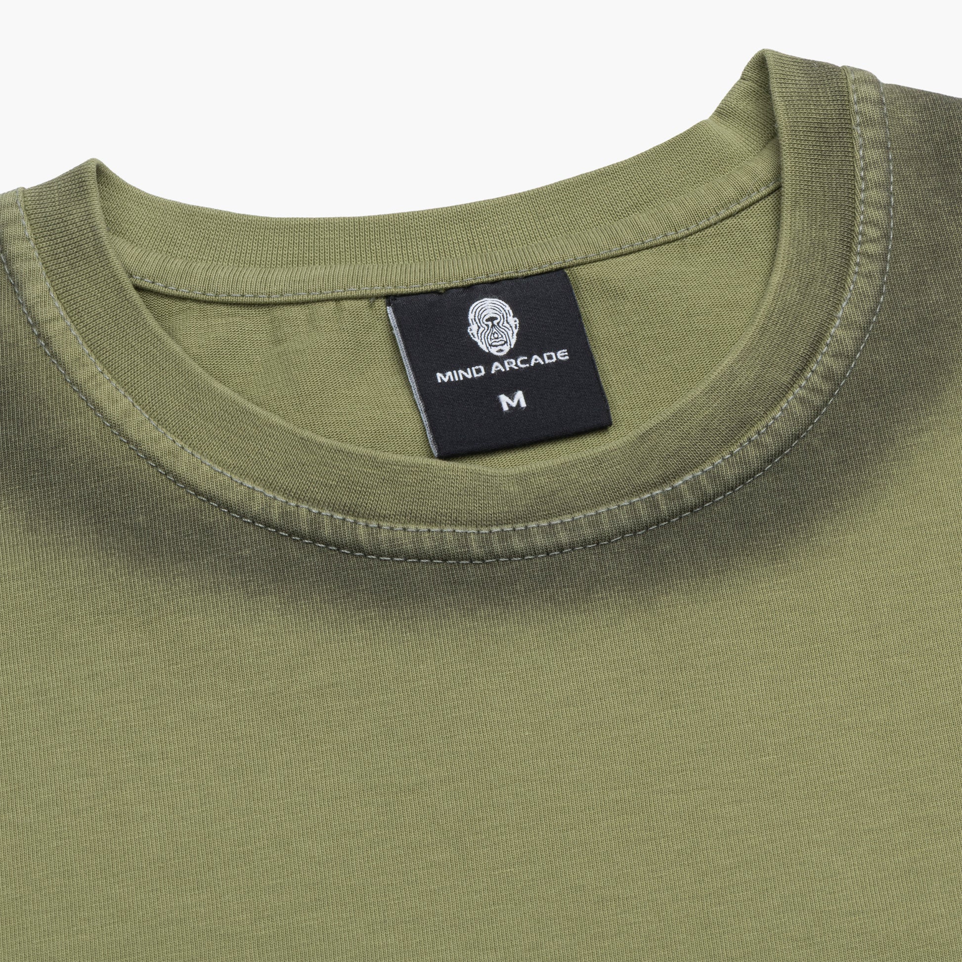 Washed Series Olive Green T-shirt