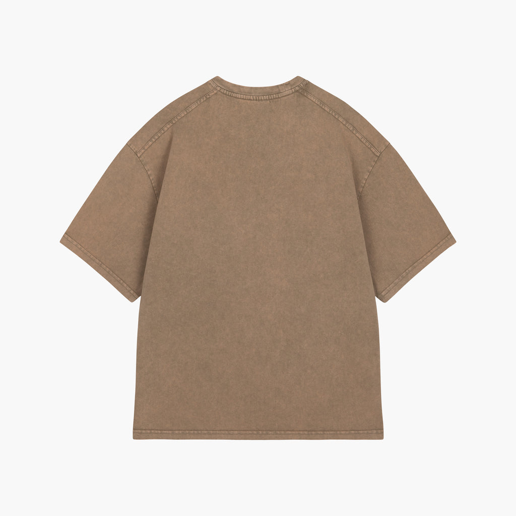 Washed Series Brown T-shirt