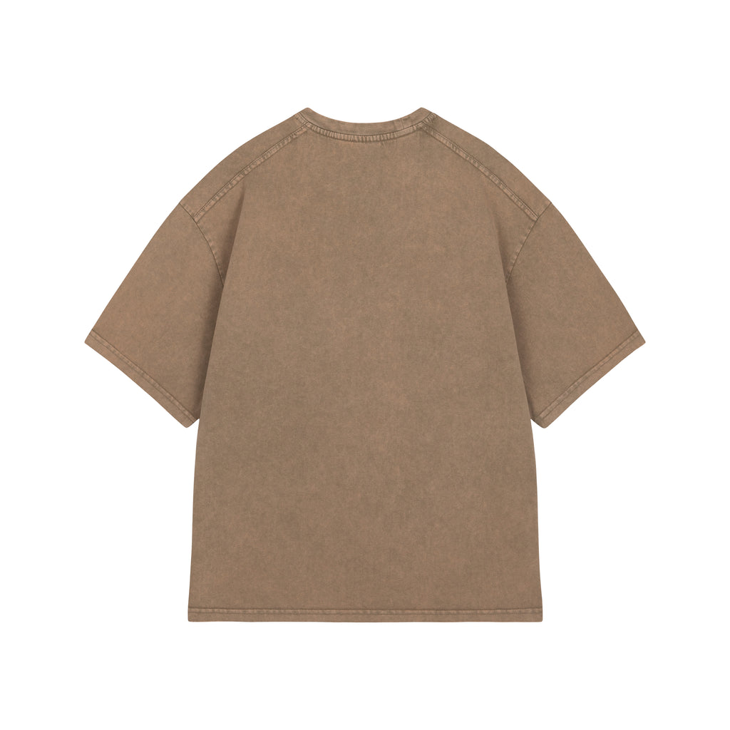 Washed Series Brown T-shirt