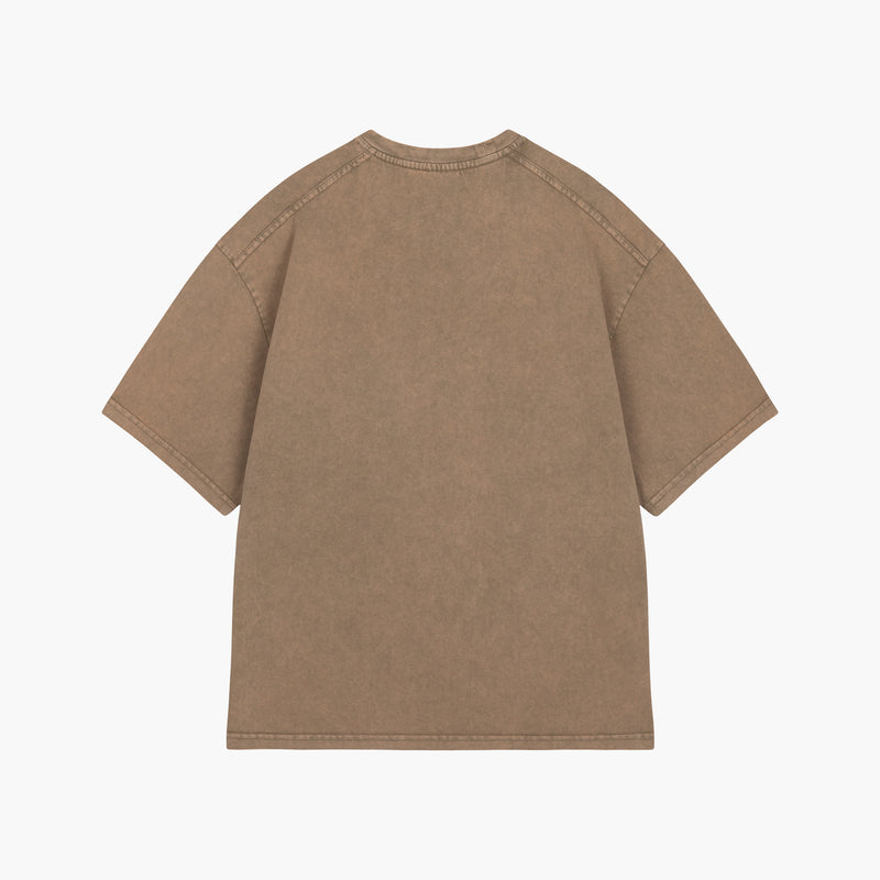 Washed Series Brown T-shirt