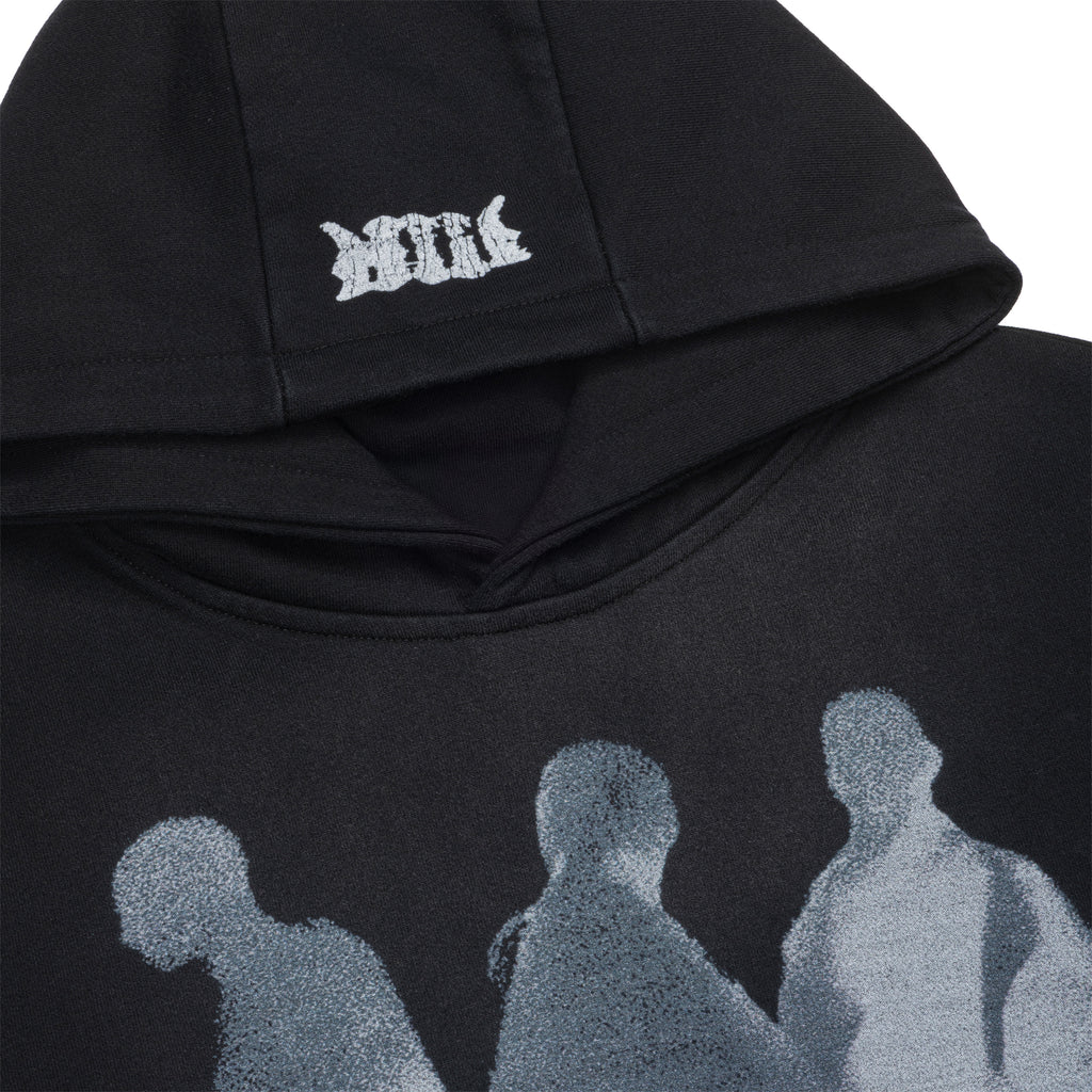 Black Washed Boxy Specters Hoodie