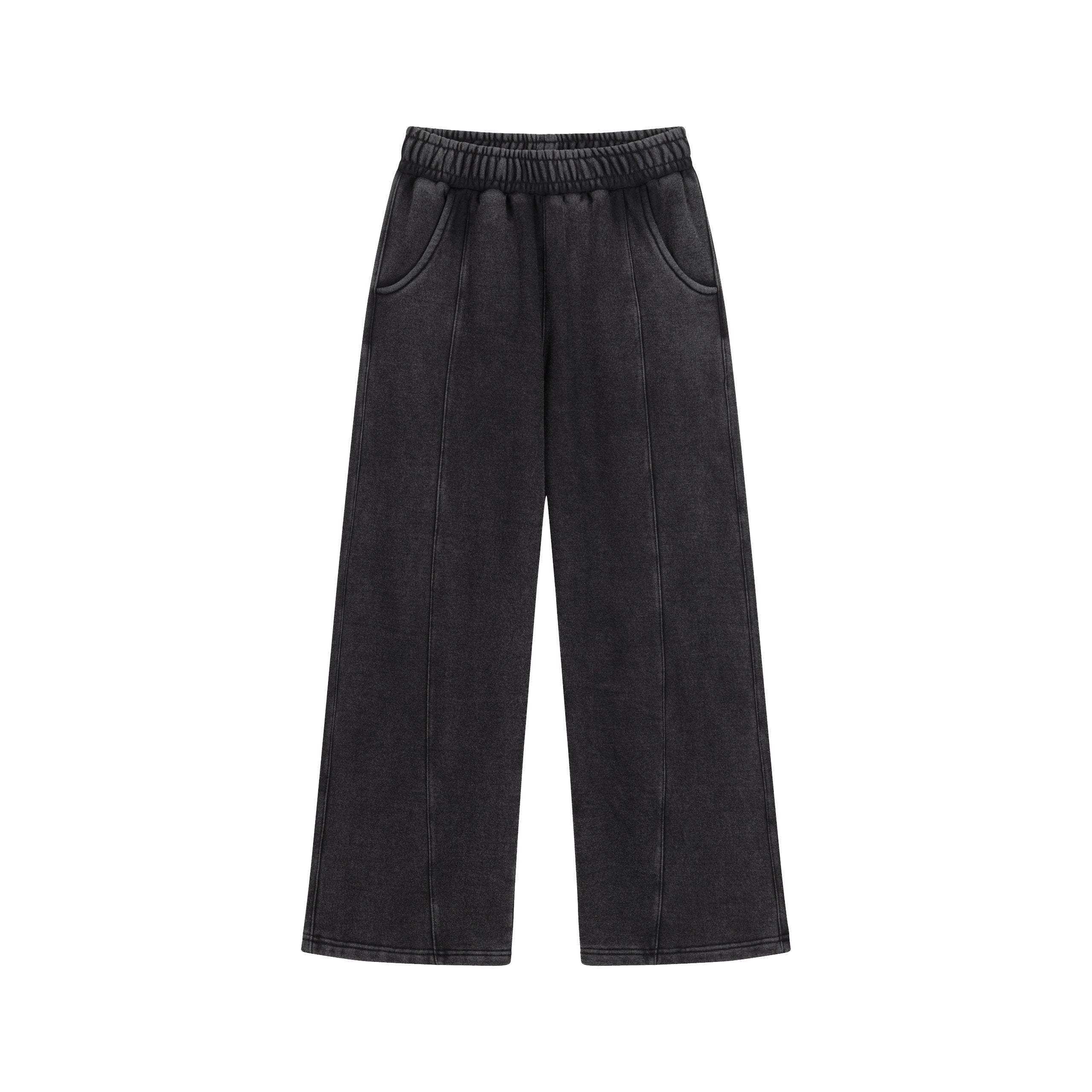 Graphite Washed Basic Sweatpants