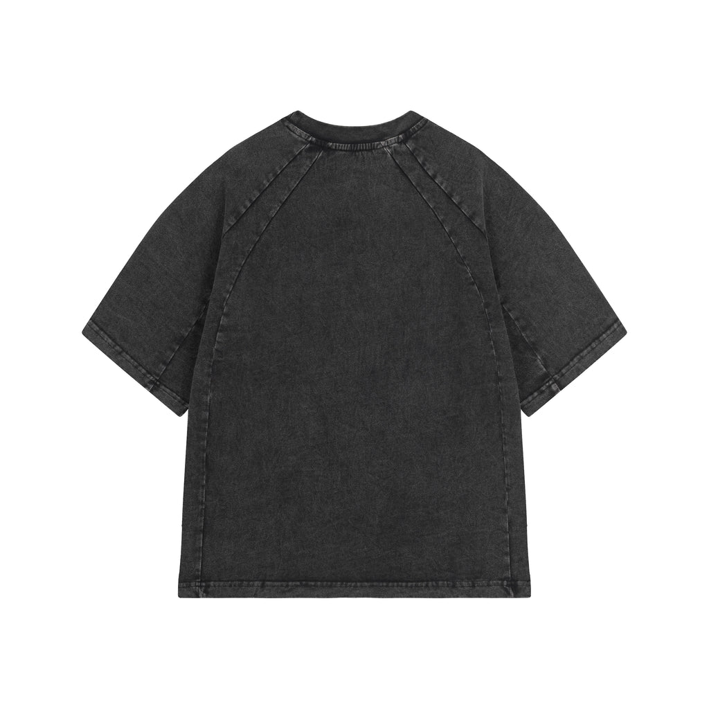 Graphite Washed Boxy Fluffy Devil T-shirt