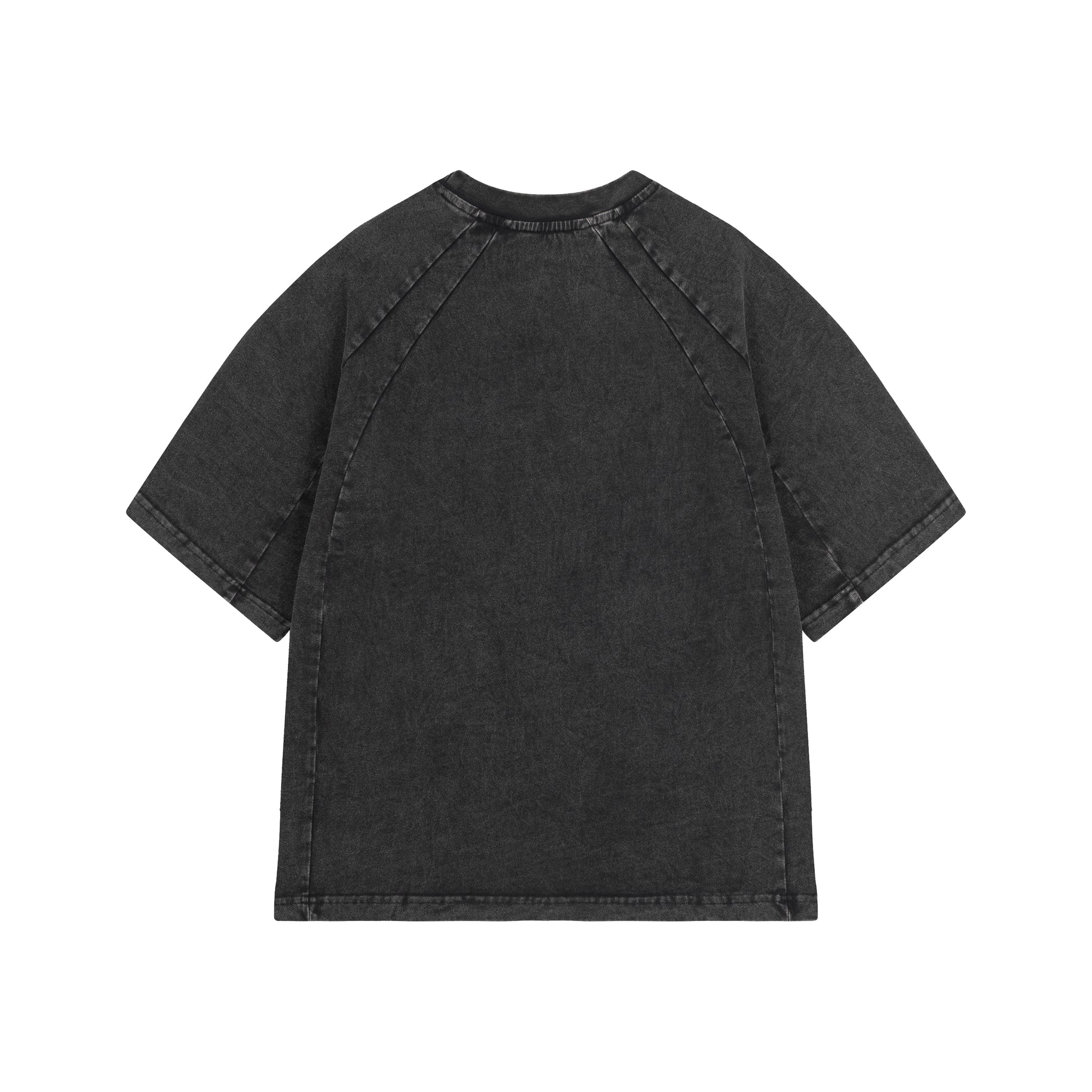 Graphite Washed Boxy Fluffy Devil T-shirt