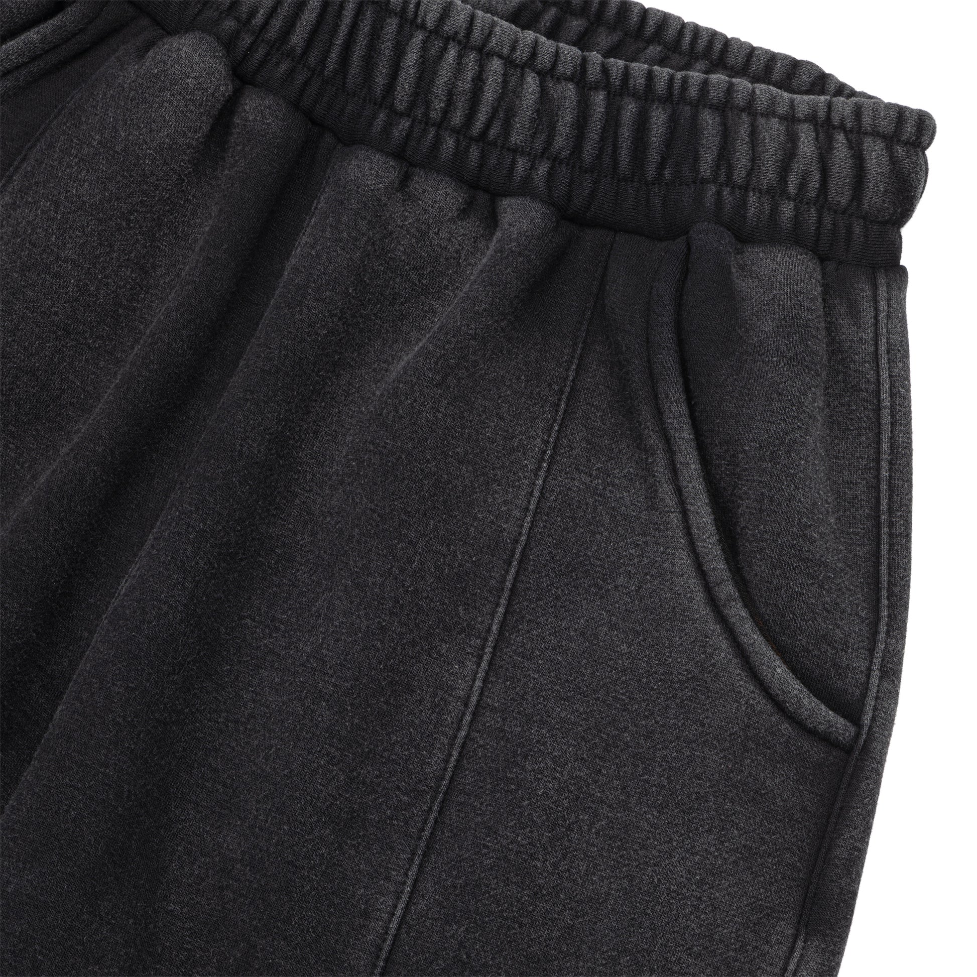 Graphite Washed Basic Sweatpants
