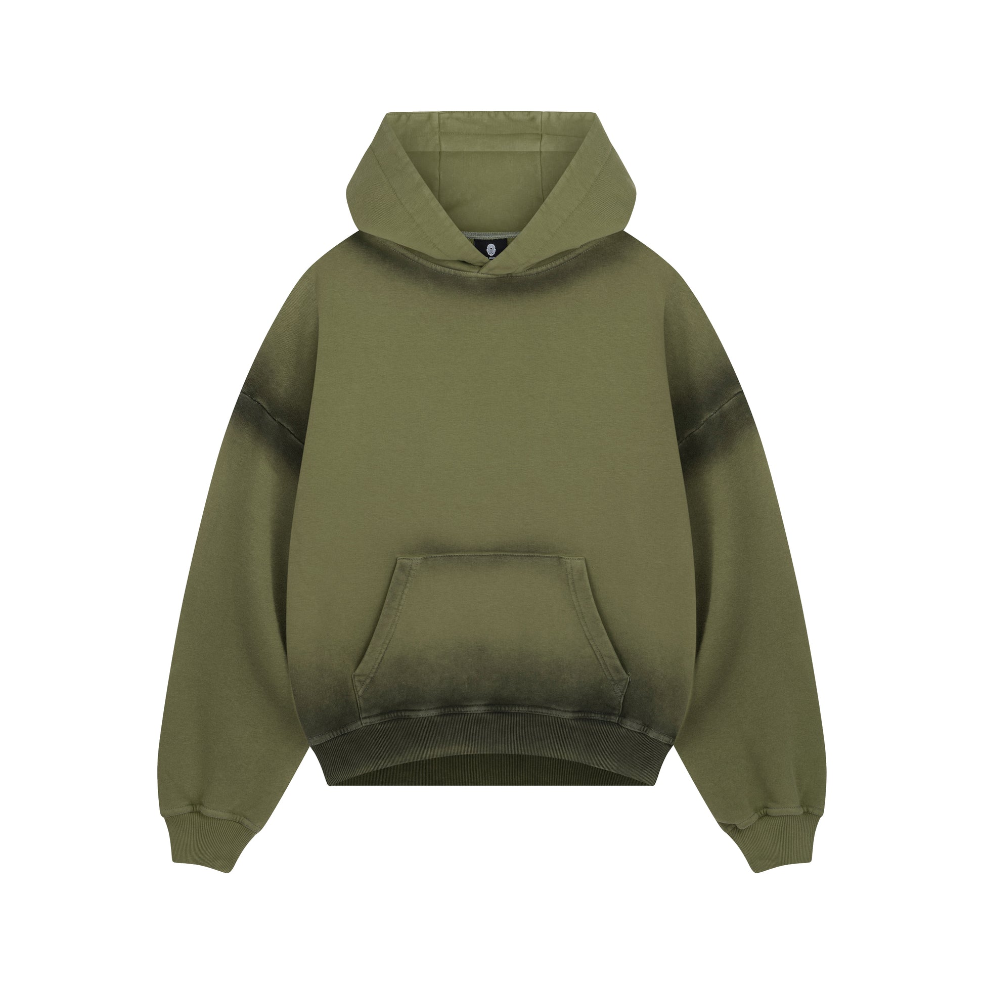 Washed Series Olive Green Hoodie