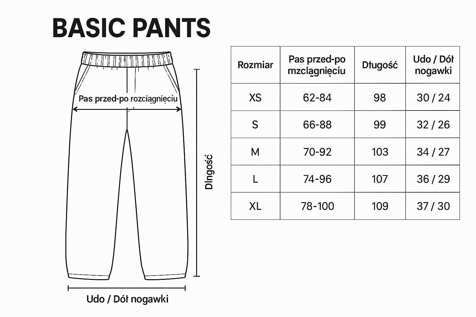 Black Basic Sweatpants