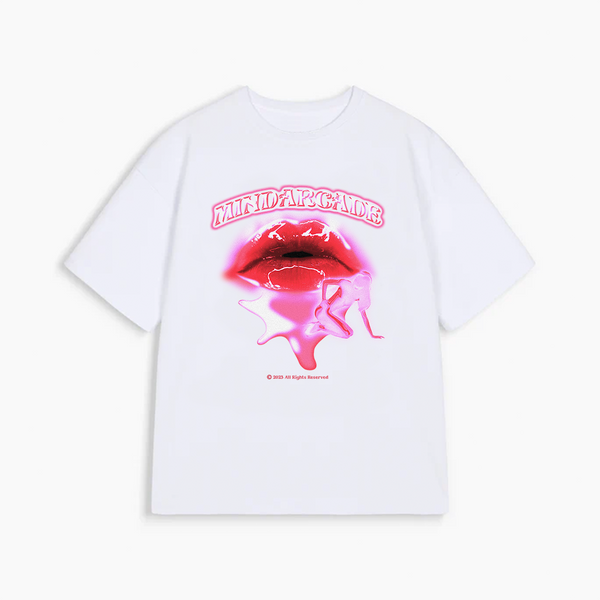 [IN STOCK] White Lips T-shirt