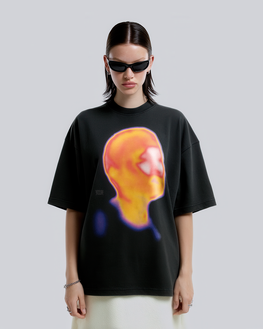 Black Thermal Echo T-shirt