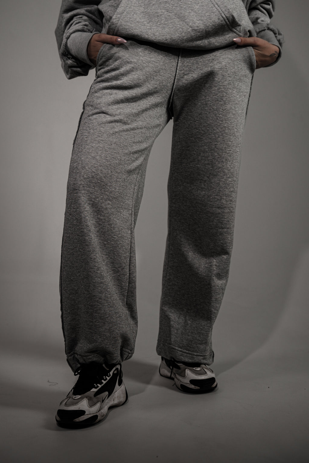 Grey Basic Sweatpants