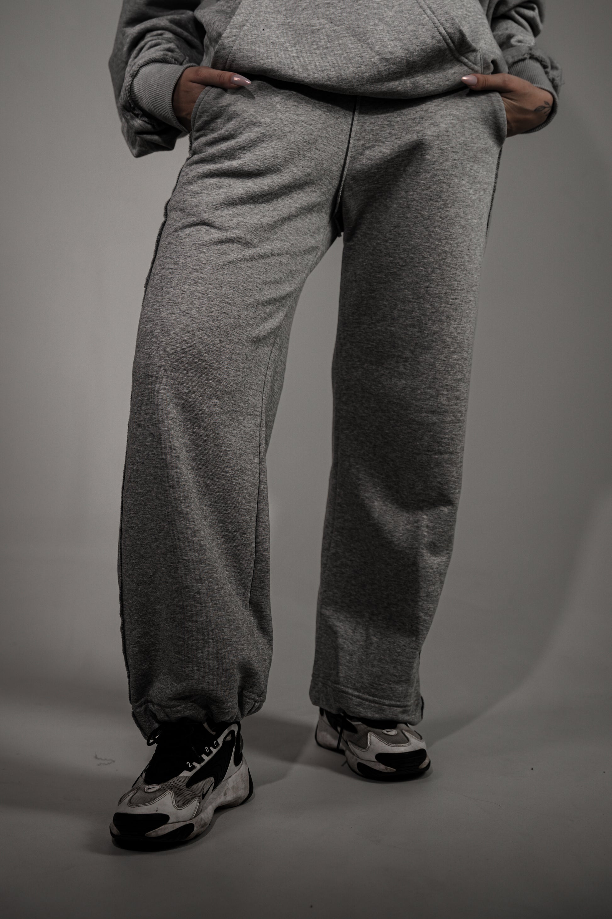 Grey Basic Sweatpants