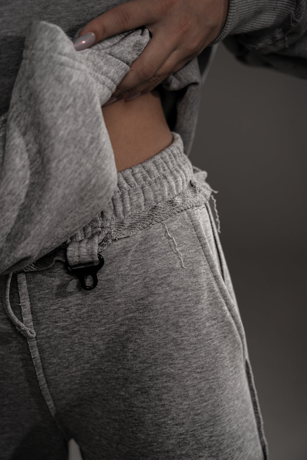 Grey Basic Sweatpants