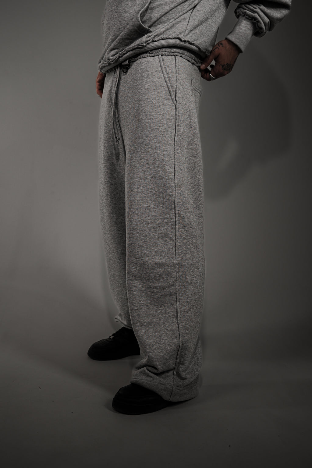 Grey Basic Sweatpants