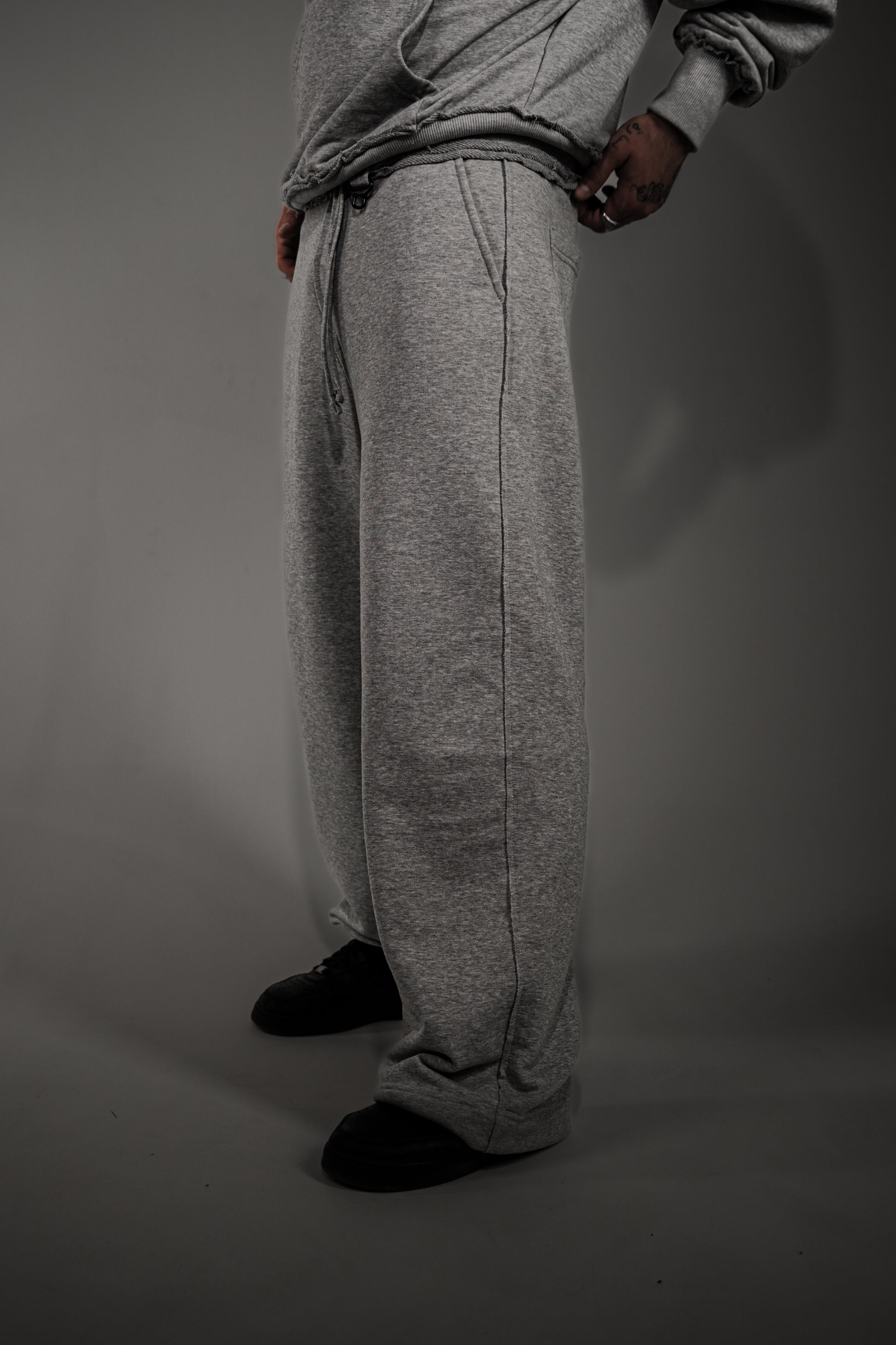 Grey Basic Sweatpants
