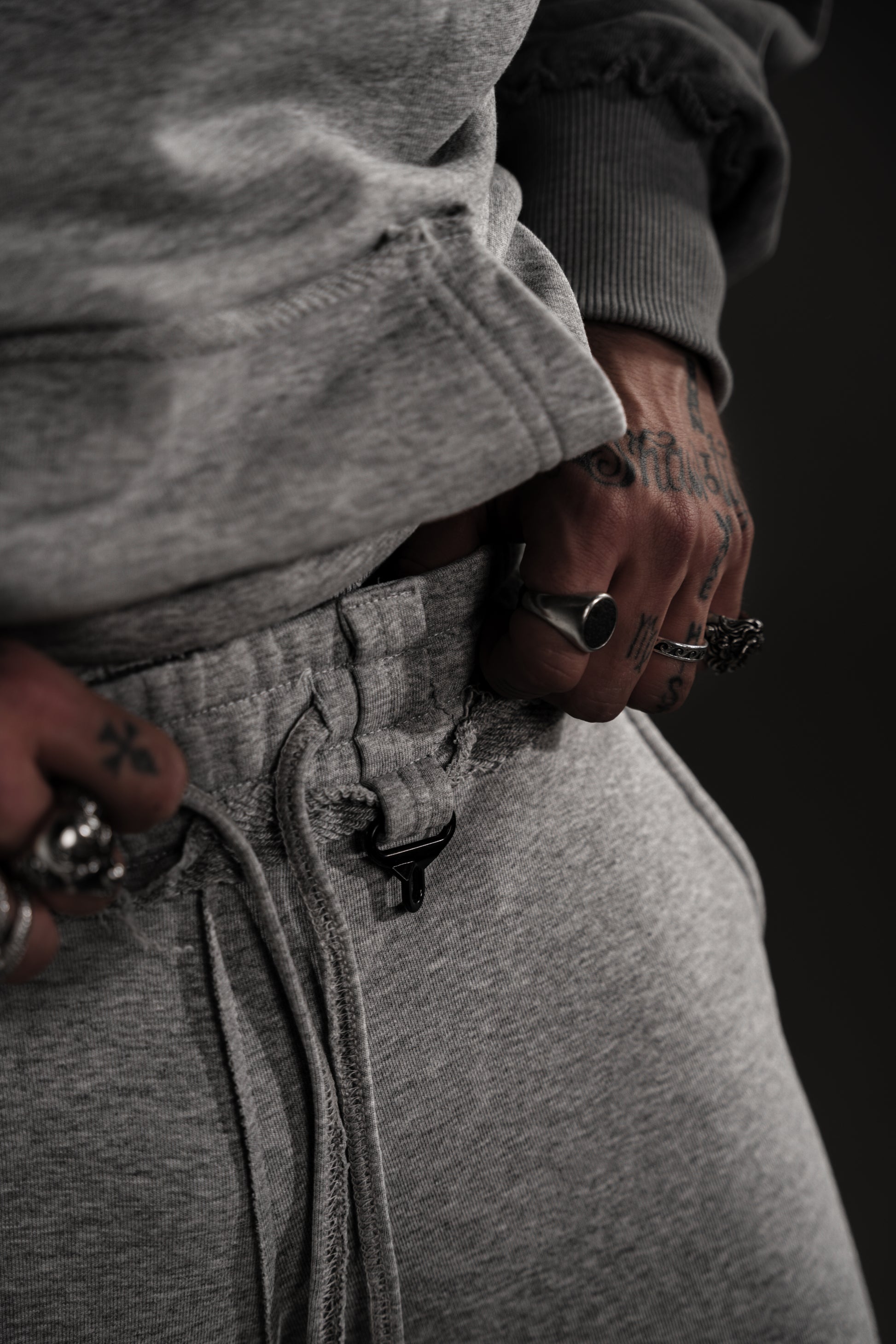 Grey Basic Sweatpants