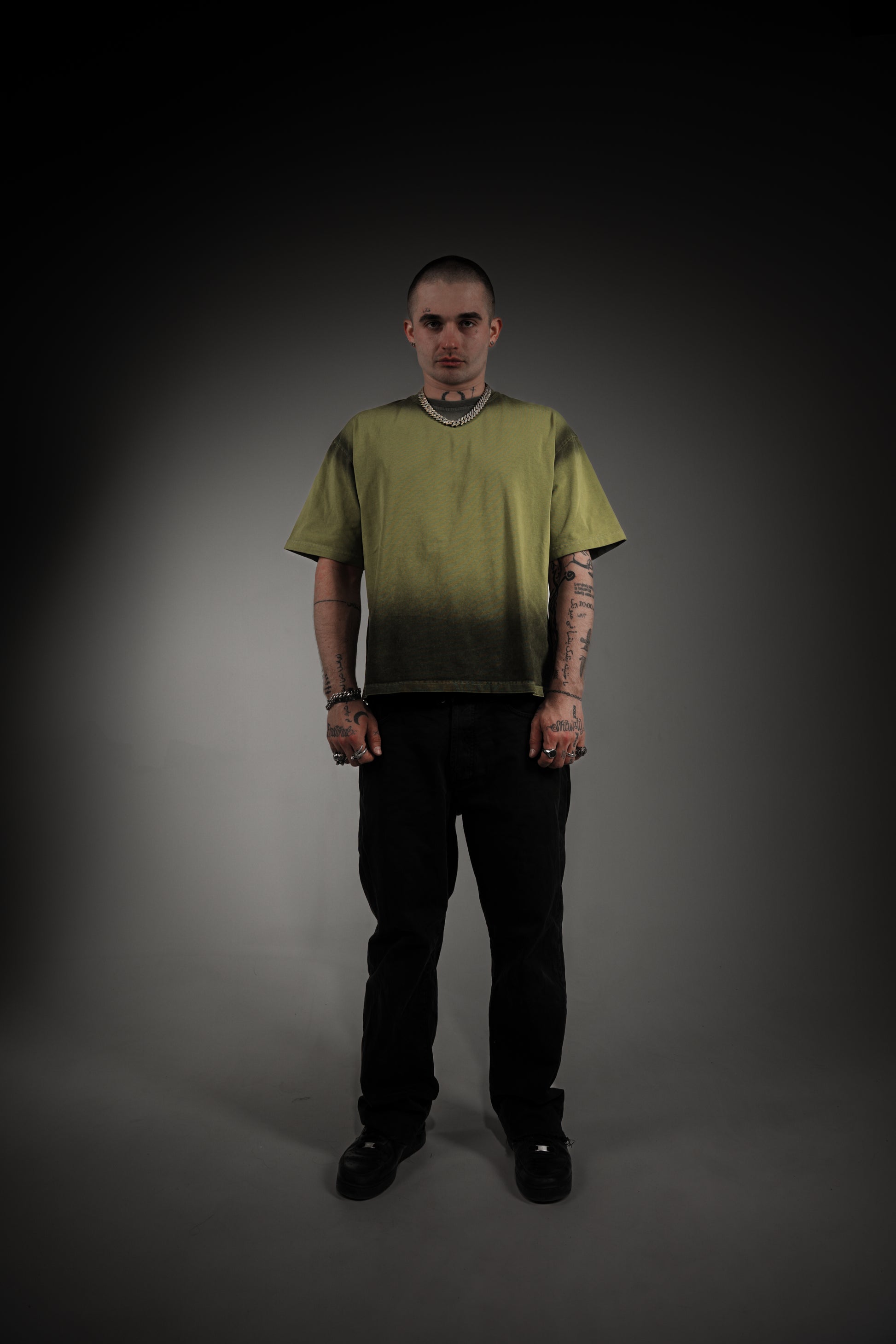 Washed Series Olive Green T-shirt