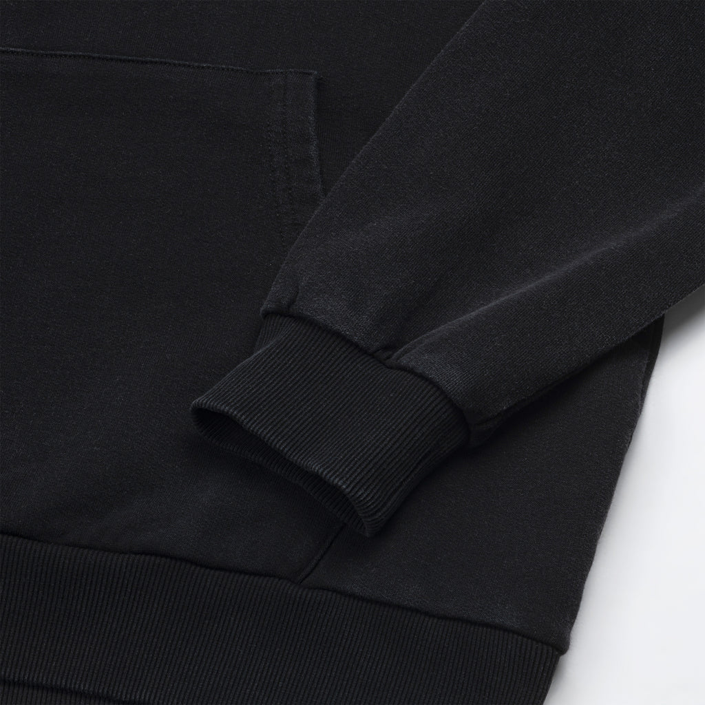 Black Washed Ubranded Hoodie