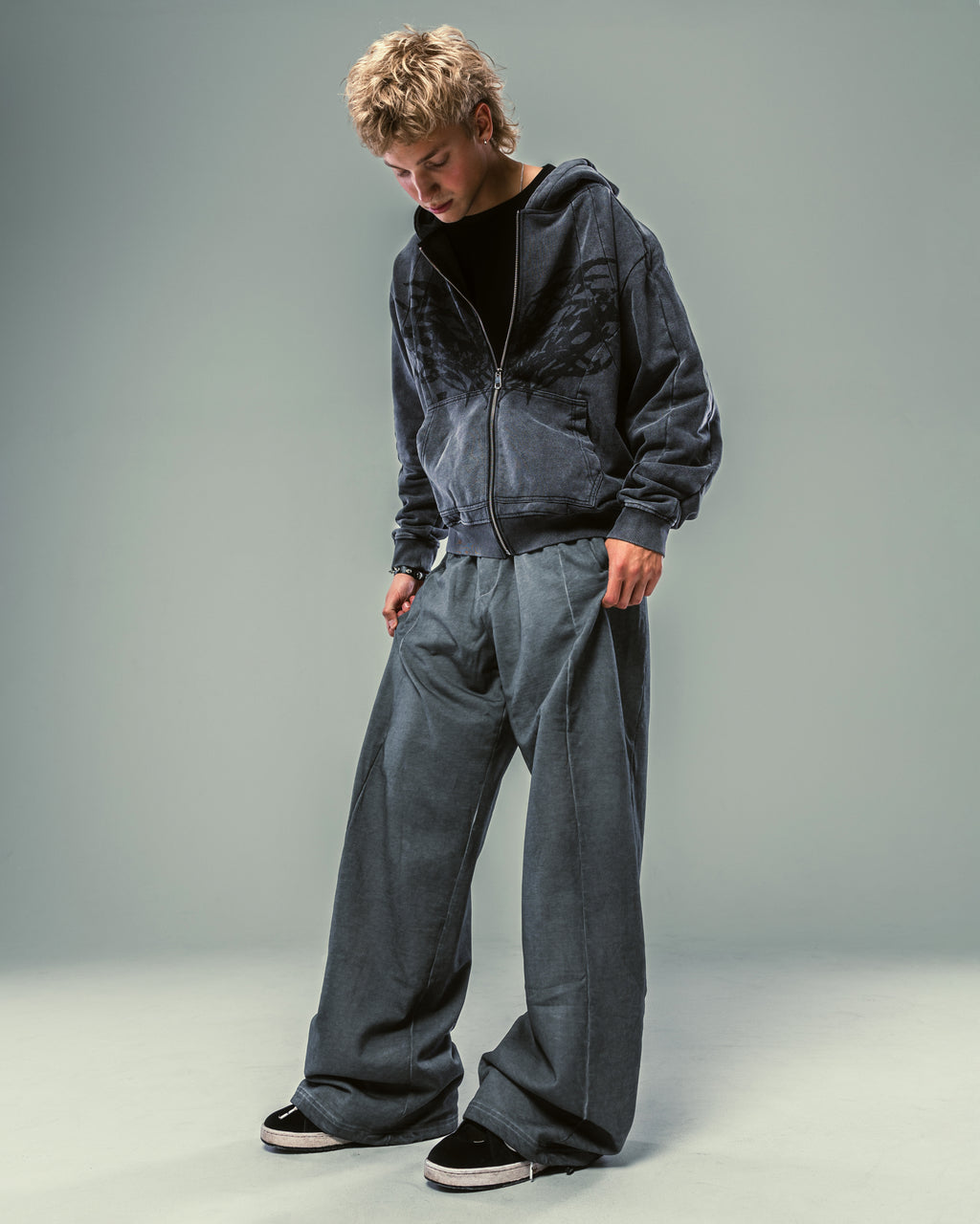 Ash Washed Basic Sweatpants