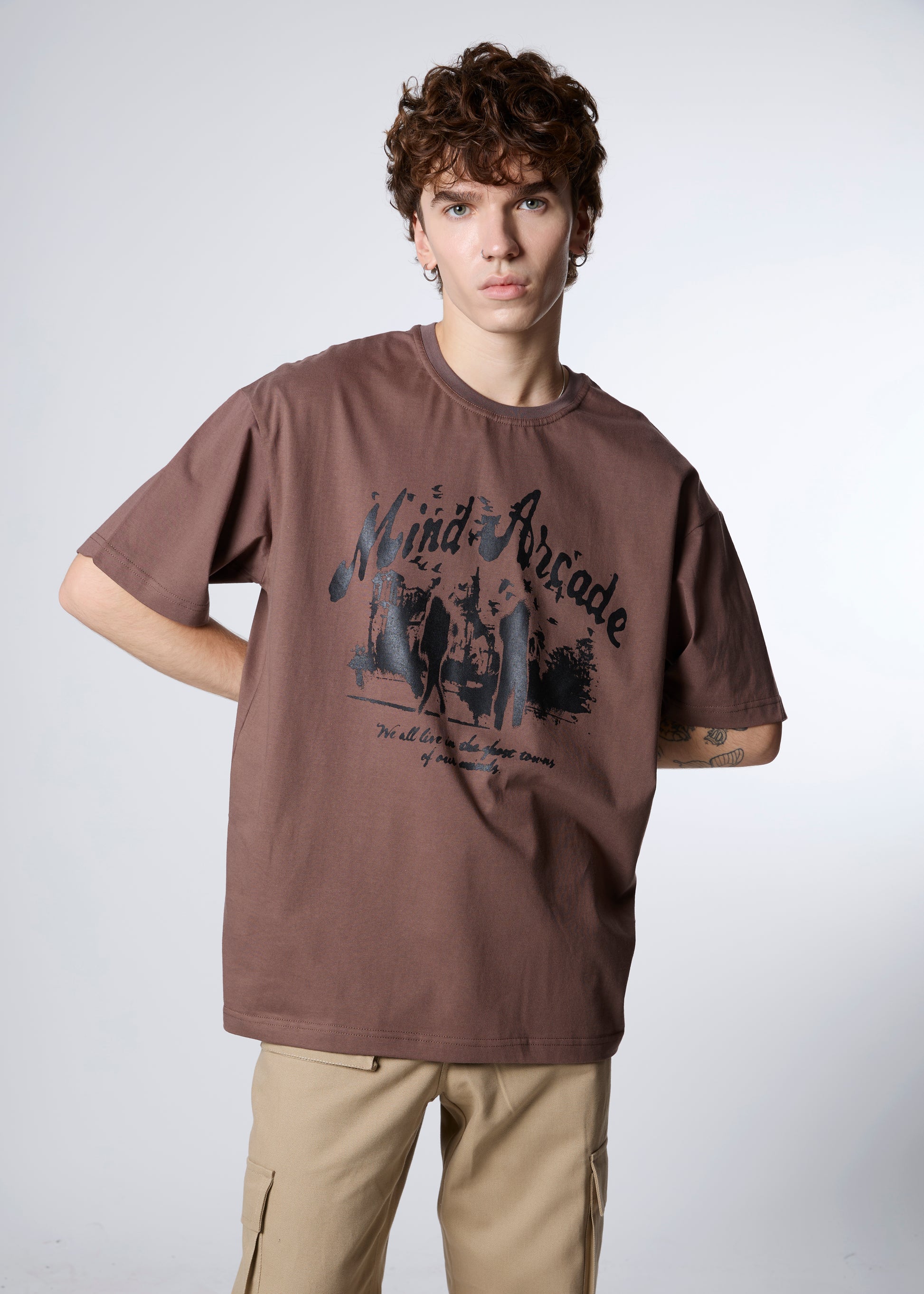 Brown Ghost Town T-shirt