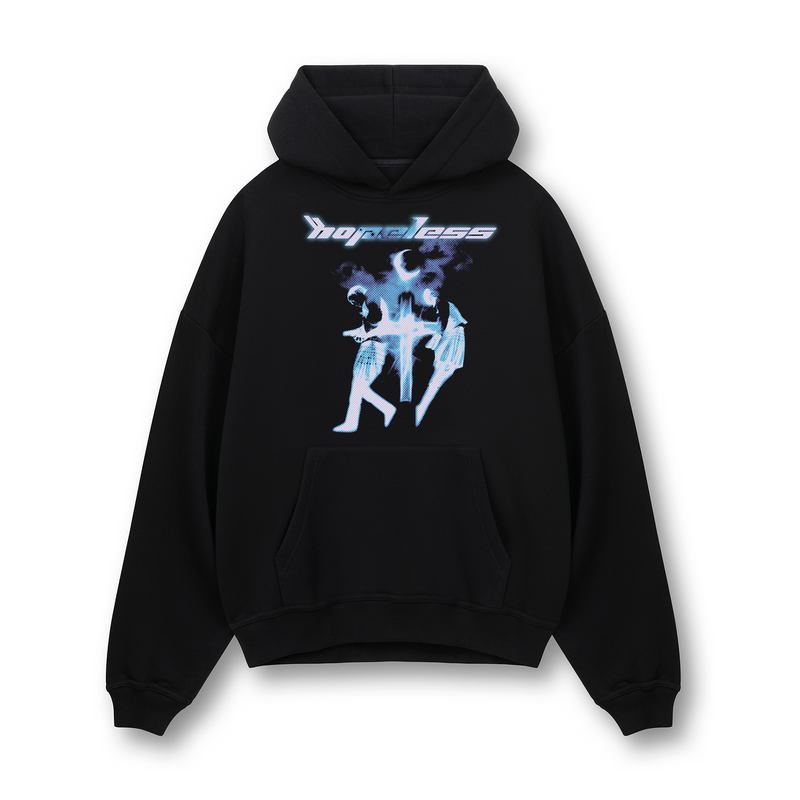 [IN STOCK] Black Hopeless Hoodie