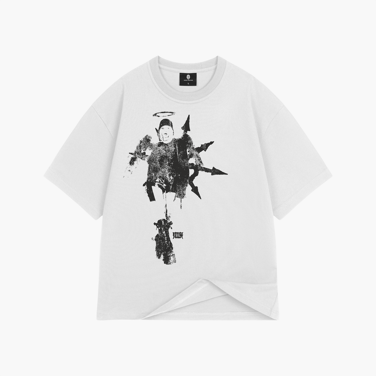 White Chaos Angel T-shirt