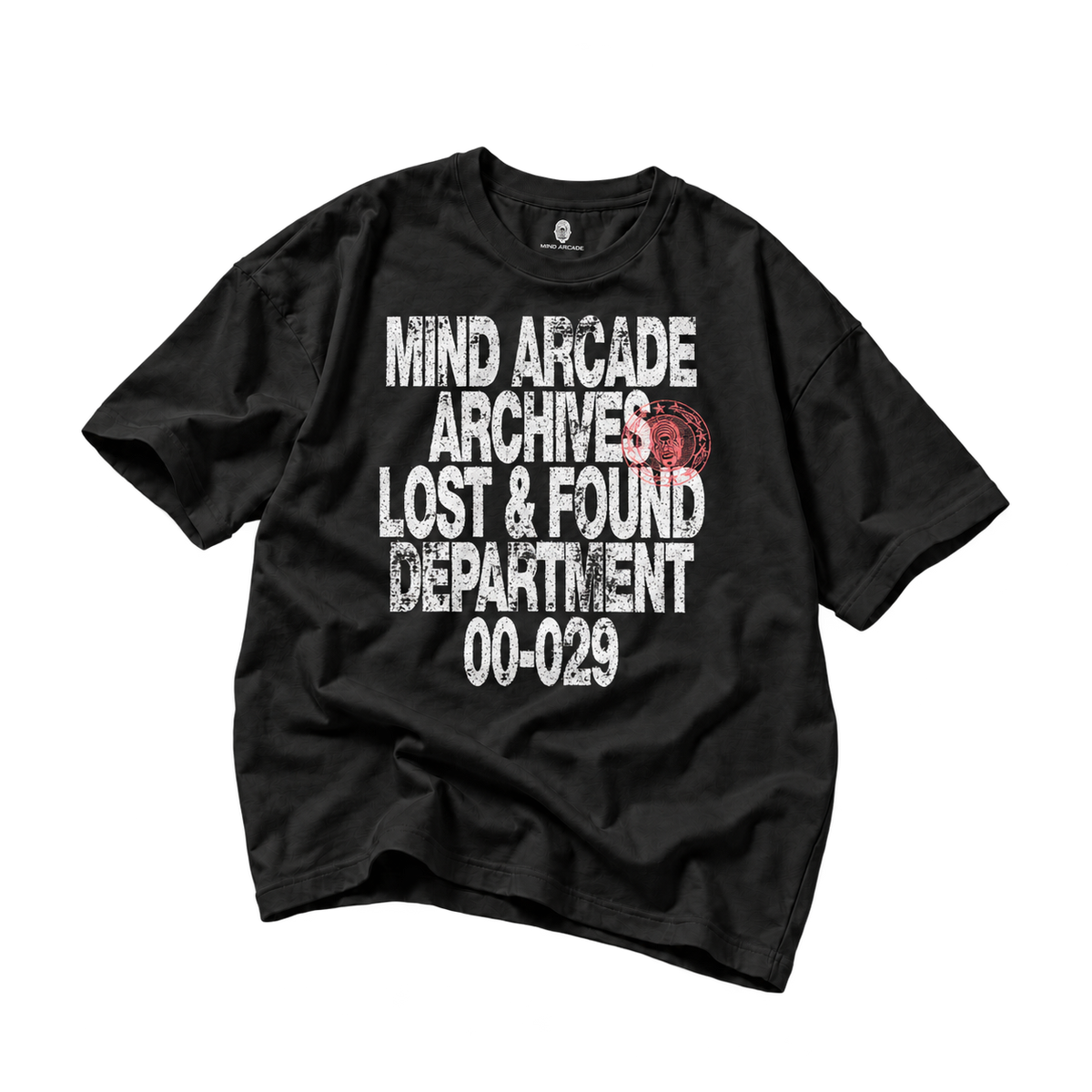 Archives T-shirt — Black — flat produktu
