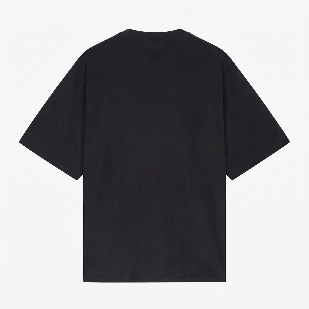 Archives T-shirt — Black — tył — flat kolekcji v1