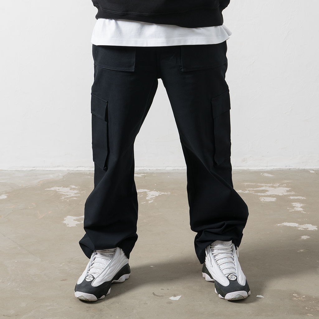 [IN STOCK] Black Mind Cargo Pants