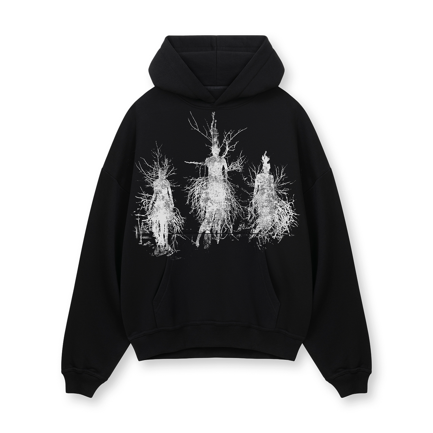 [IN STOCK] Black Tree Demons Hoodie