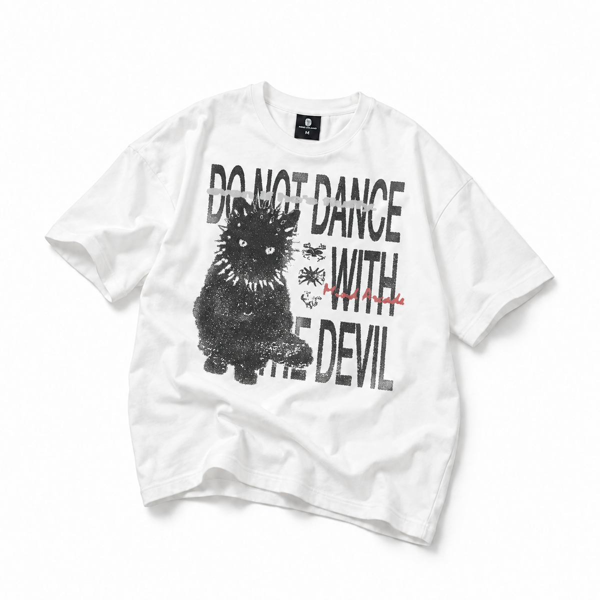 [In-Stock] White Don't Dance With The Devil T-shirt