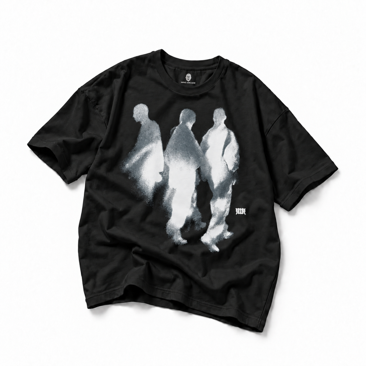 Lost Alt T-shirt — Black — flat produktu