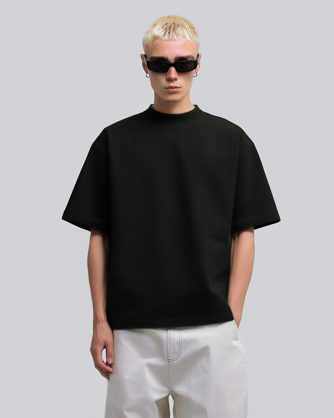 Black Boxy T-shirt