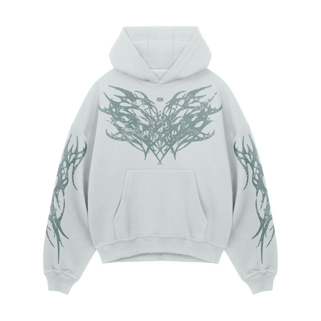 ★LMC★ FLAME BEAR HOODIE light mint 76c6b19fd51dae253212f691183d8e