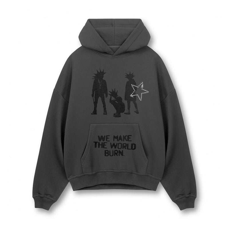 Graphite Team Riot Star Hoodie (IN STOCK)