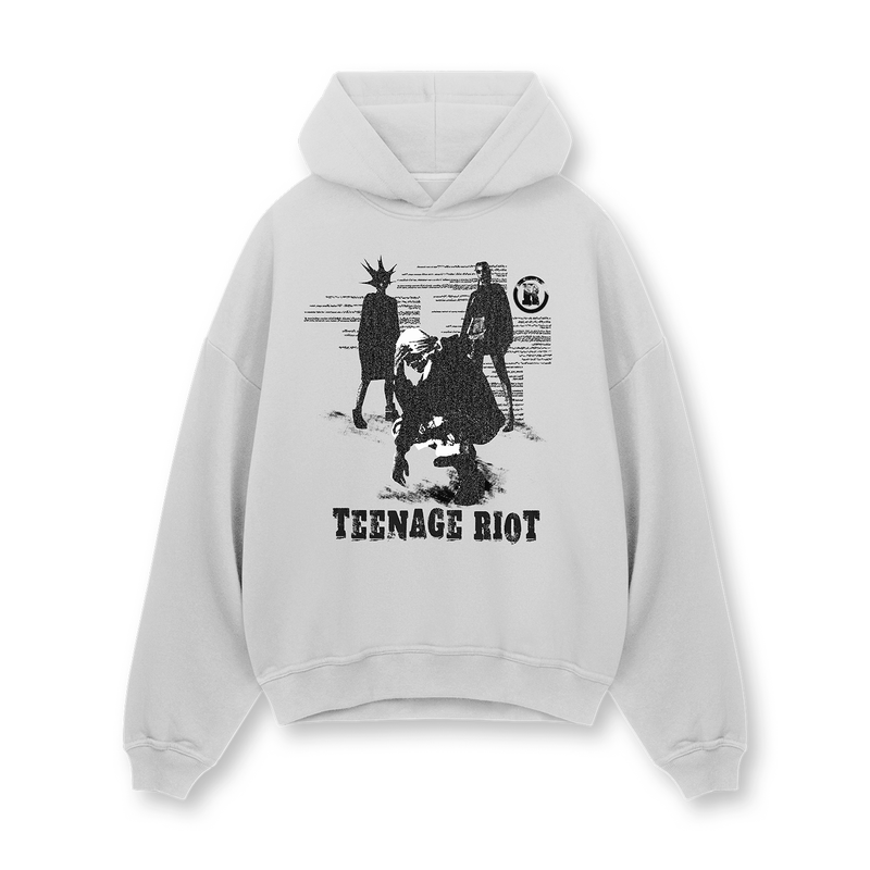 [IN-STOCK] Gray Teenage Riot Hoodie